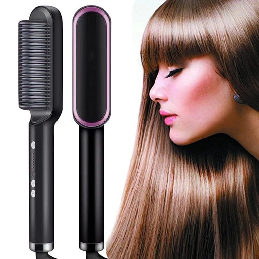 Hair Straightener Brush For Girls